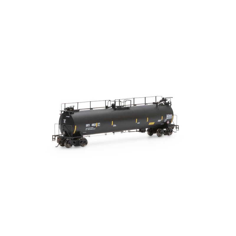 HO TankTrain Intermediate,GATX/Yellow Stripe#48623
