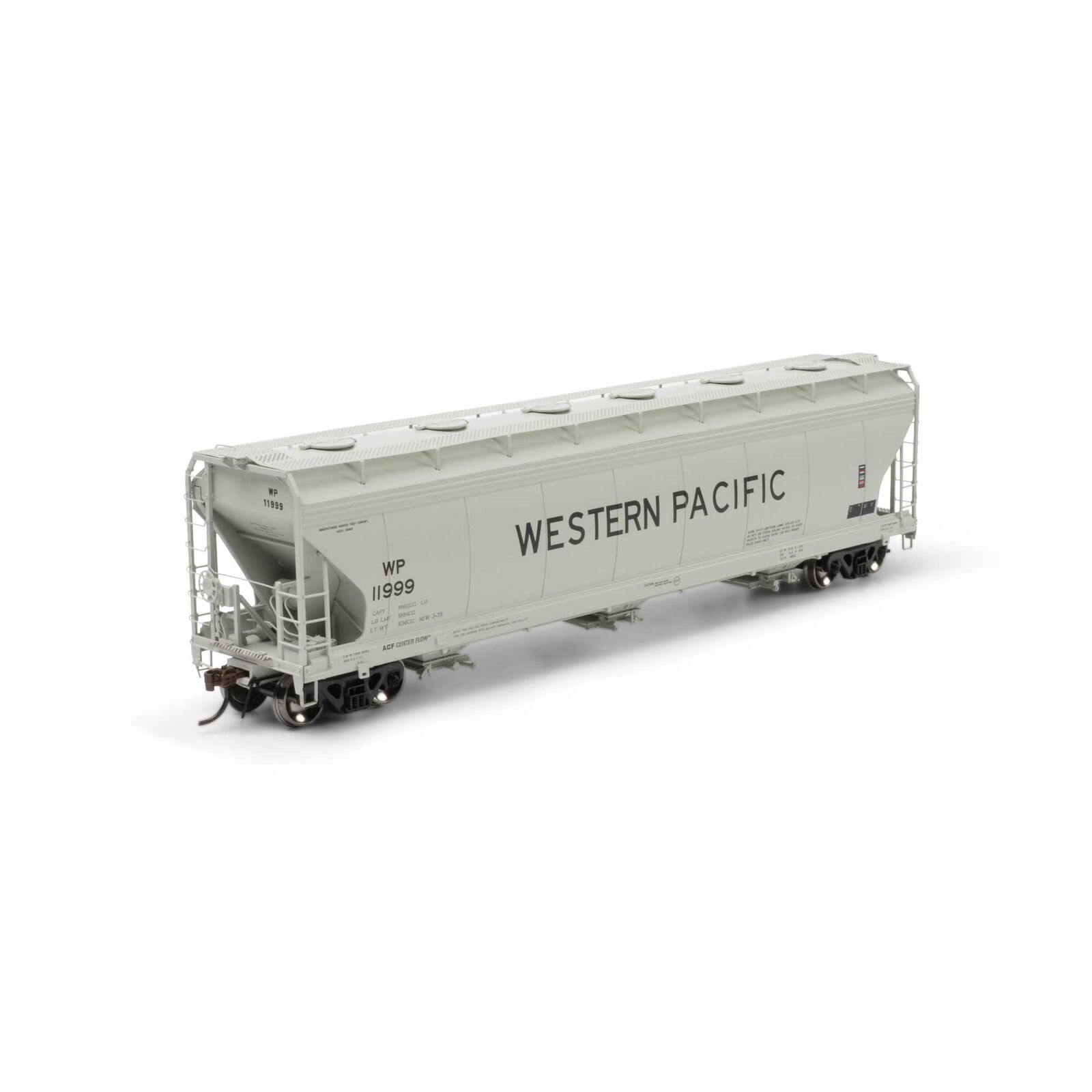 HO ACF4600 Covered Hoppers, WP #11999