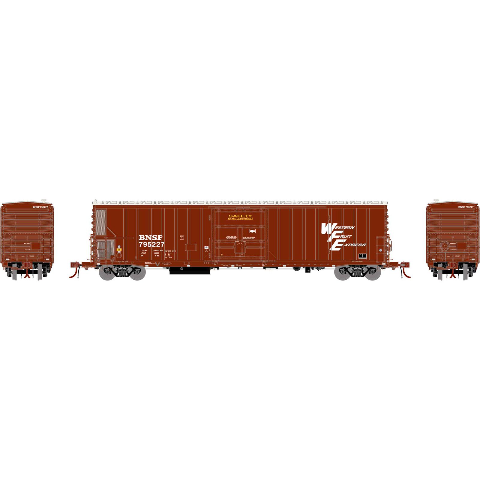 Athearn HO FGE 57' Mechanical Reefer, BNSF #795227