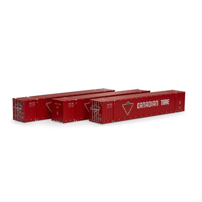 HO RTR 53' Jindo Container, Canadian Tire (3)