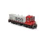 HO MP15AC Locomotive with DCC & Sound, SOO #1558