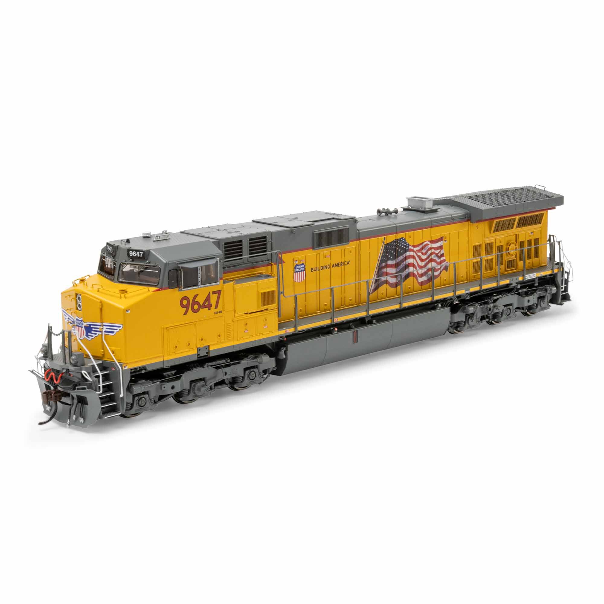 Athearn Genesis HO GE Dash 9-44CW Locomotive, UP #9647 Model Train