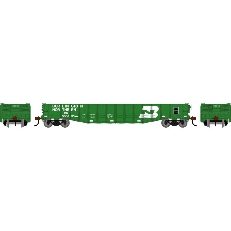 Roundhouse HO RND 50' Gondola, BN #560035