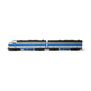 Athearn HO FP7/F7B Locomotive with DCC & Sound, EMD Demo #7001/7002