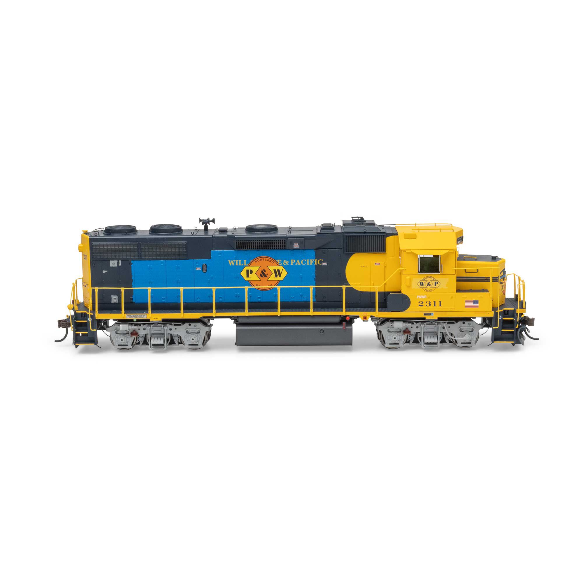 HO GP39-2 Locomotive, PNWR #2311 Model Train | Athearn | Athearn