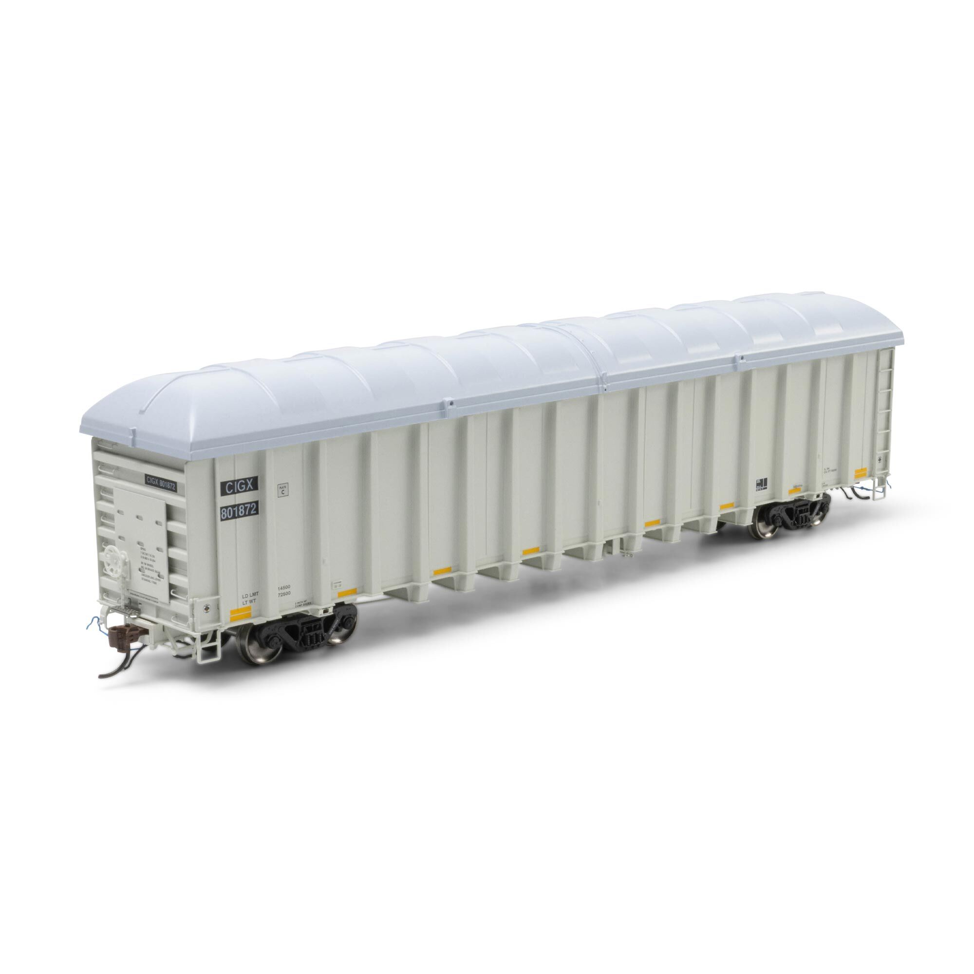 Athearn HO NSC 6400 Gondola with Cover, CIGX #801872 Model Train