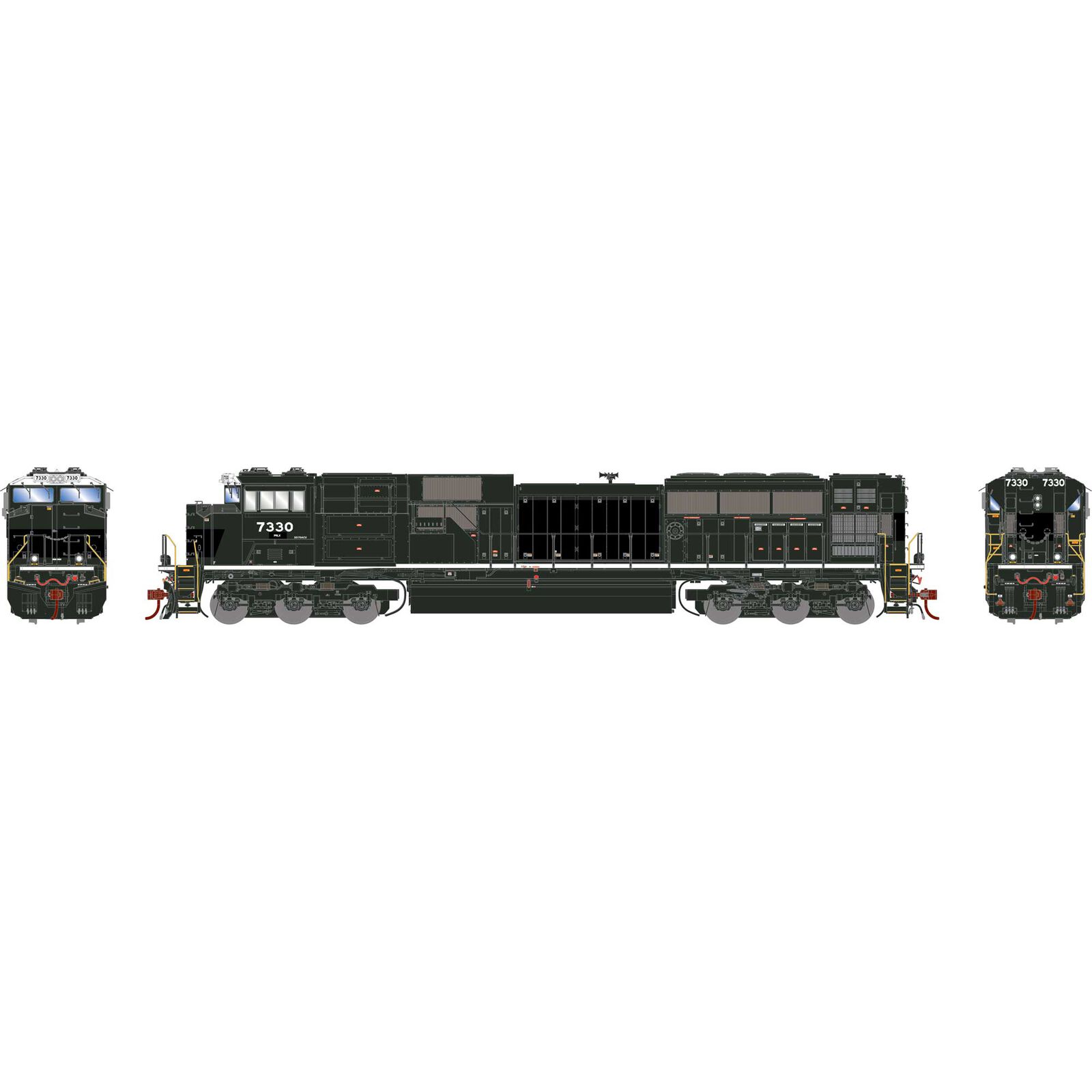 HO EMD SD70ACU Locomotive with DCC & Sound, PRLX #7330