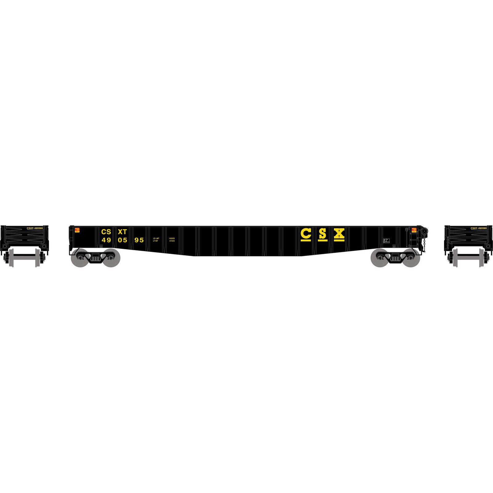 N 65' Mill Gondola, CSX #490595