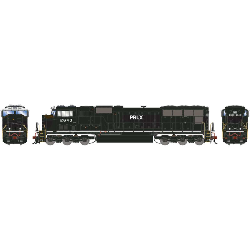 HO SD70M Locomotive, Primed For Grime PRLX Ex-NS #2643