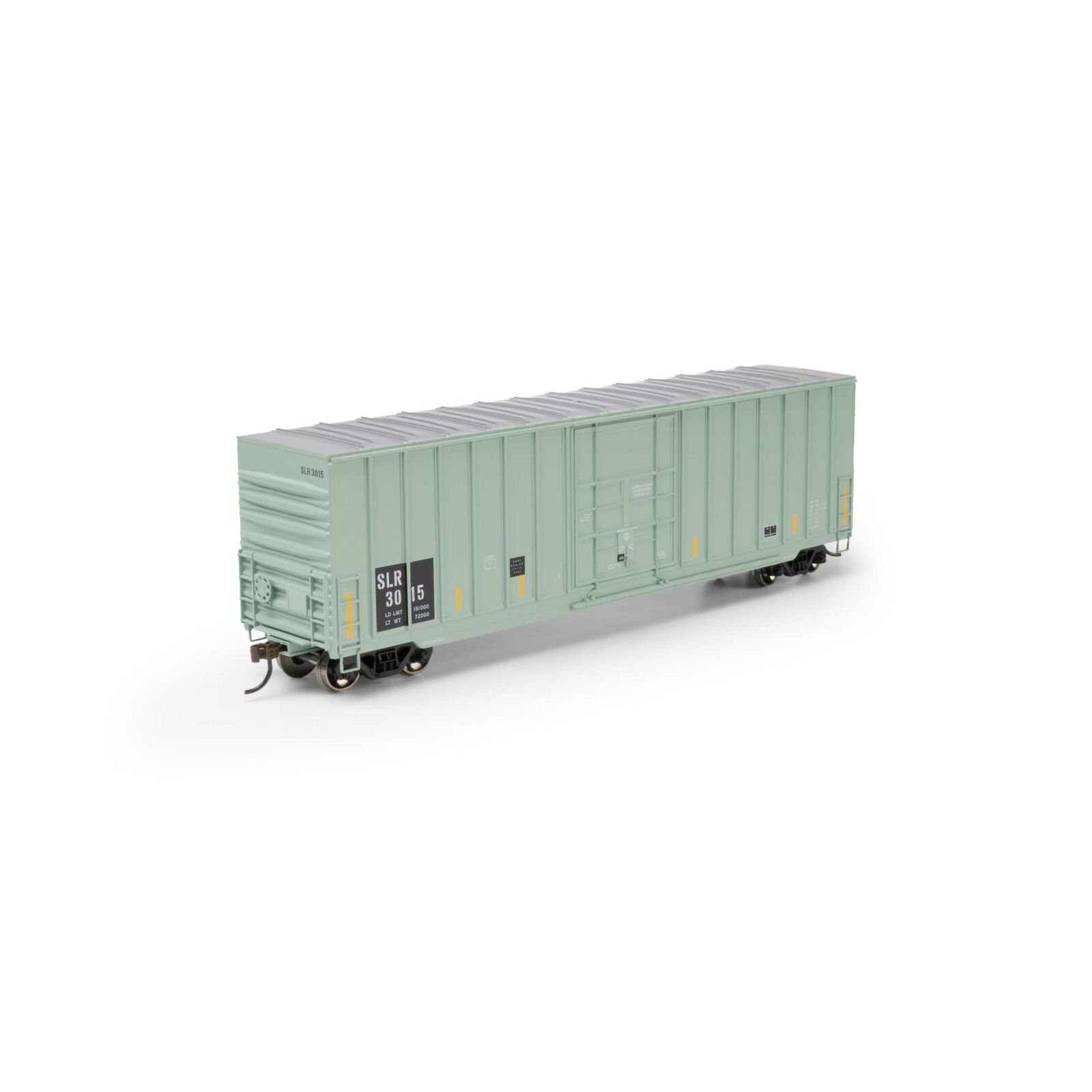 Roundhouse HO 50' Exterior Post High Cube Plug Door Box Car, SLR #3015