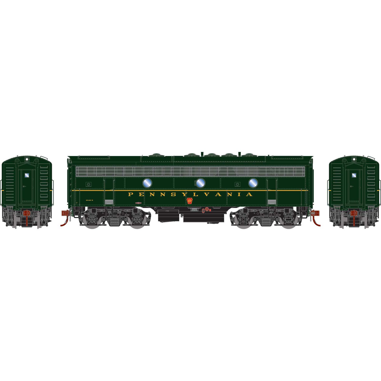 HO F5B Locomotive, PRR #9548B