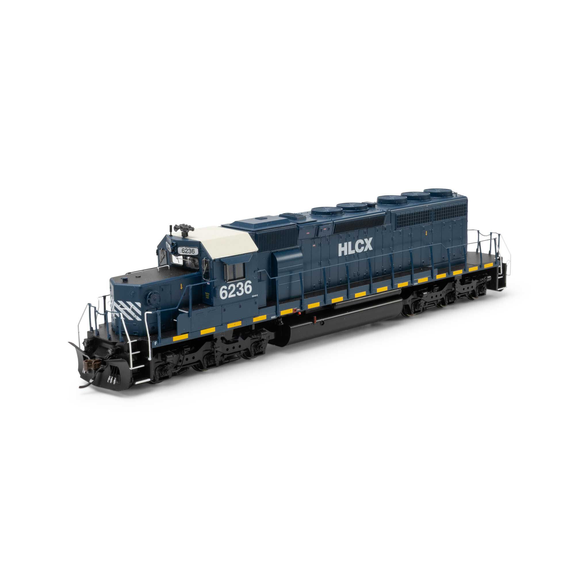 Athearn HO SD40-2 Locomotive with DCC & Sound, HLCX #6236 Model
