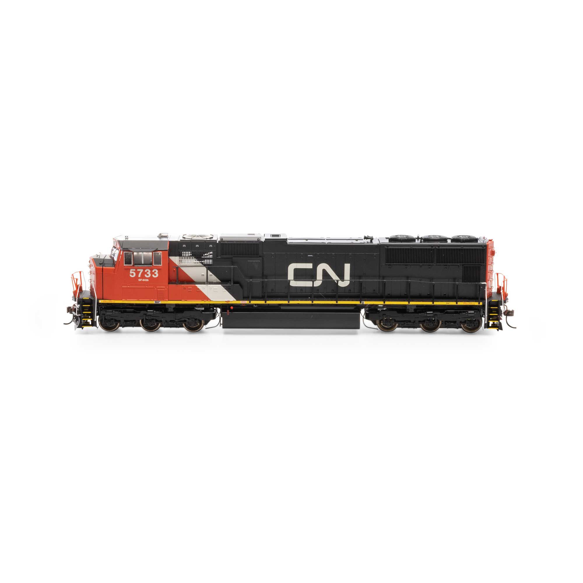 国鉄　EF75？　HO HO SD75I with DCC & Sound, Canadian National #5733 Model Train