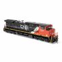 HO GE Dash 9-44CW Locomotive with DCC & Sound, CN #2510