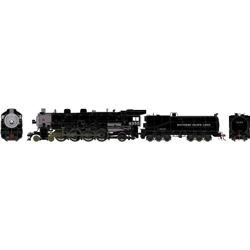 HO 4-8-2 MT-4 with DCC & Sound, SP/Early Black #4355