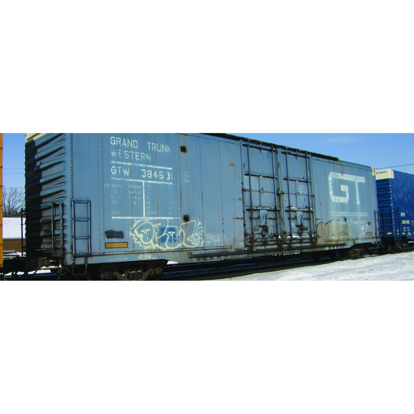 HO 60' Texarkana Rebuilt XB-172 Box, GTW / Fade #384501