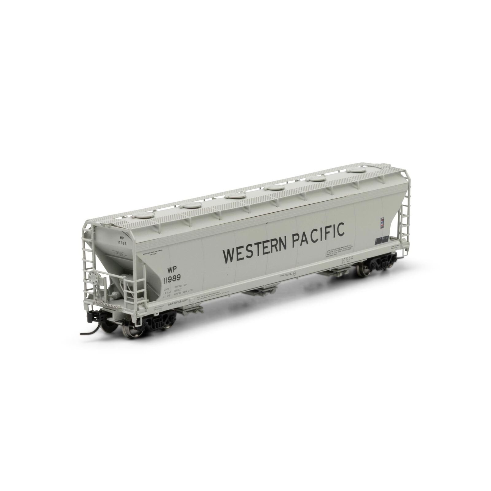 Athearn Genesis N ACF4600 Covered Hoppers, WP #11989