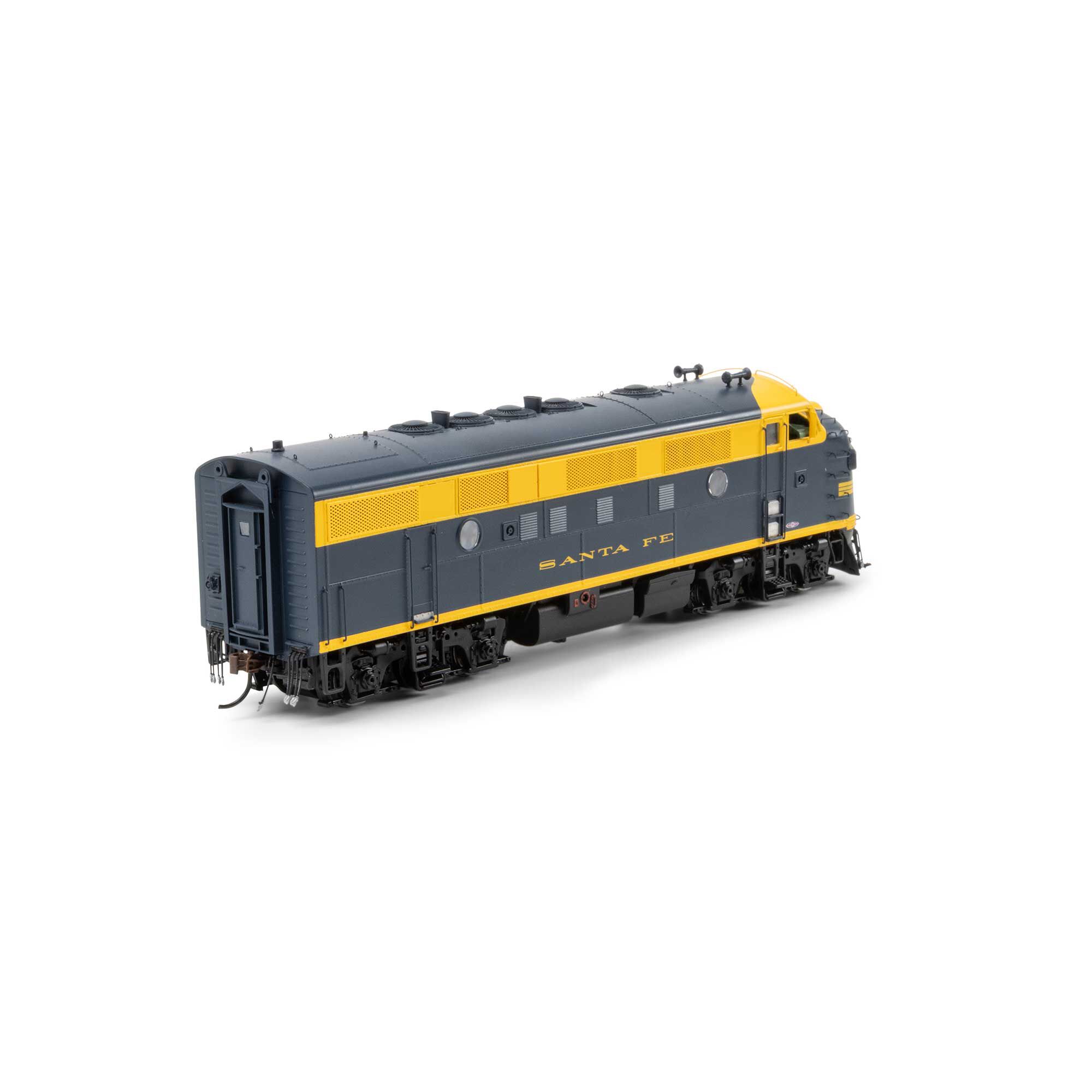 Athearn HO F7A Locomotive with DCC & Sound, ATSF #265C Model Train