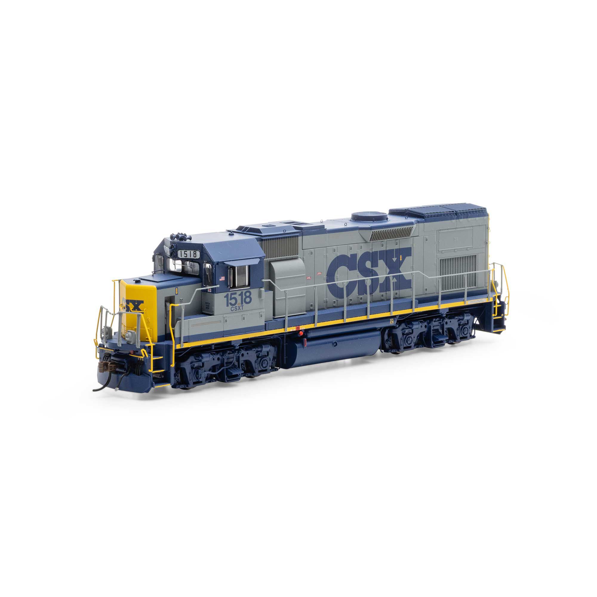 HO GP15T Locomotive with DCC & Sound, CSX #1518 Model Train