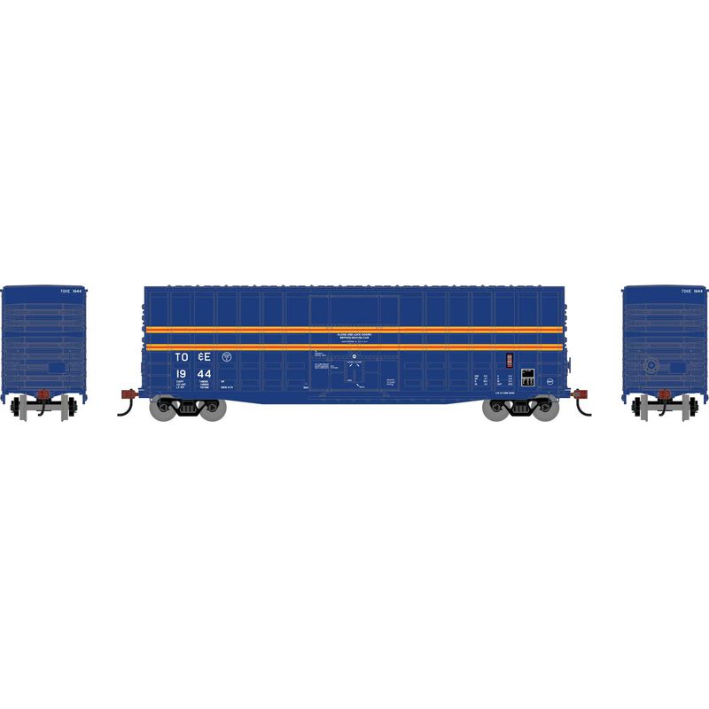Roundhouse HO RND 50' Waffle High Cube Box Car TOE #1944