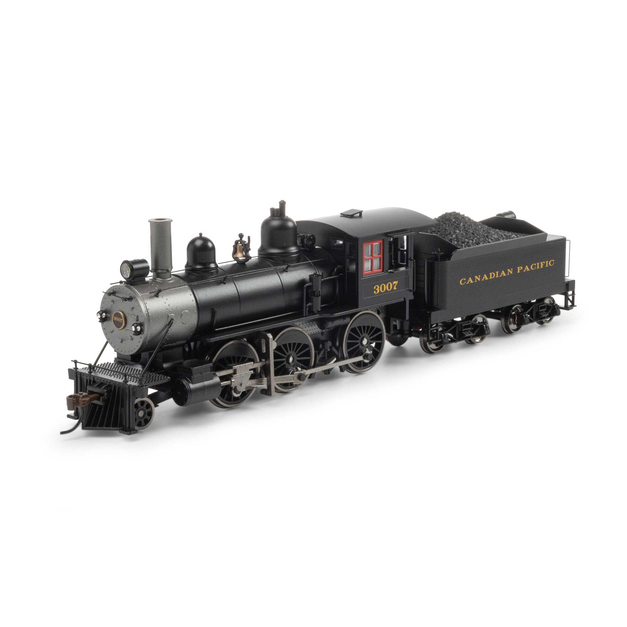 Athearn HO 2-6-0 Steam Locomotive, CPR #3007 Model Train | Athearn