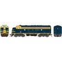 HO F7A Locomotive with DCC & Sound, ATSF #261L
