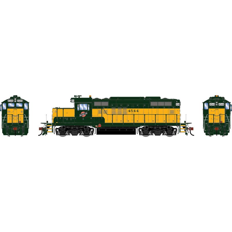 Athearn Genesis HO GEN GP9R Locomotive w/DCC & Sound, CNW #4544