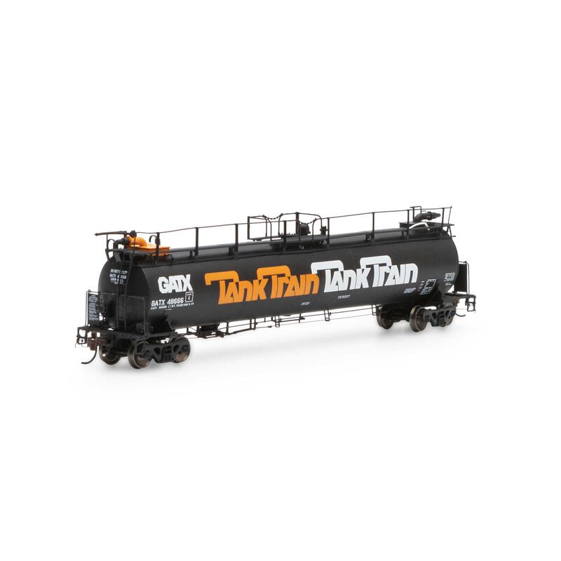 HO TankTrain Intermediate,GATX/Orange Letter#48666