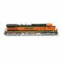 HO GE Dash 9-44CW Locomotive with DCC & Sound, BNSF Heritage I #1044
