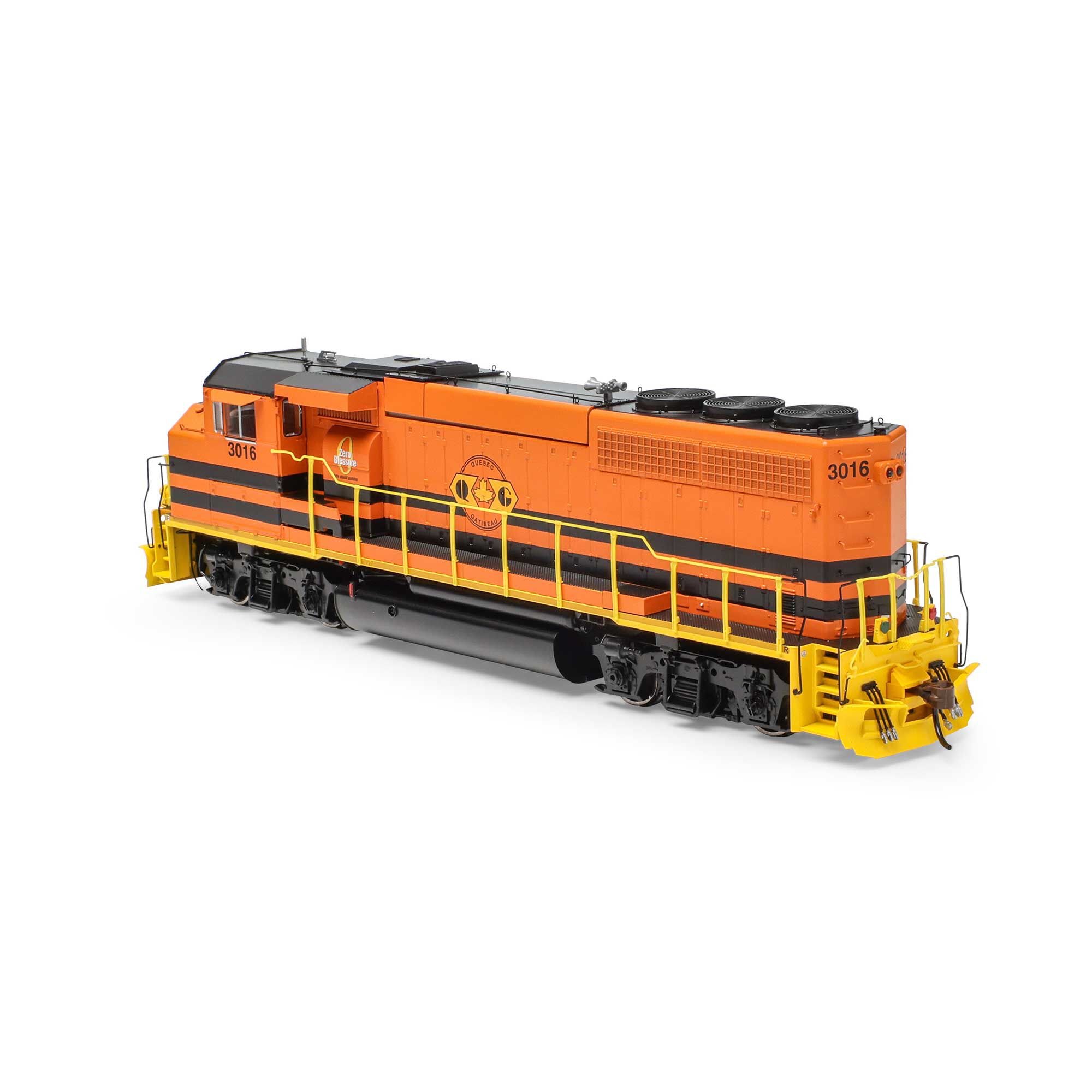 HO GP40-2L Locomotive with DCC & Sound, QGRY #3016 Model