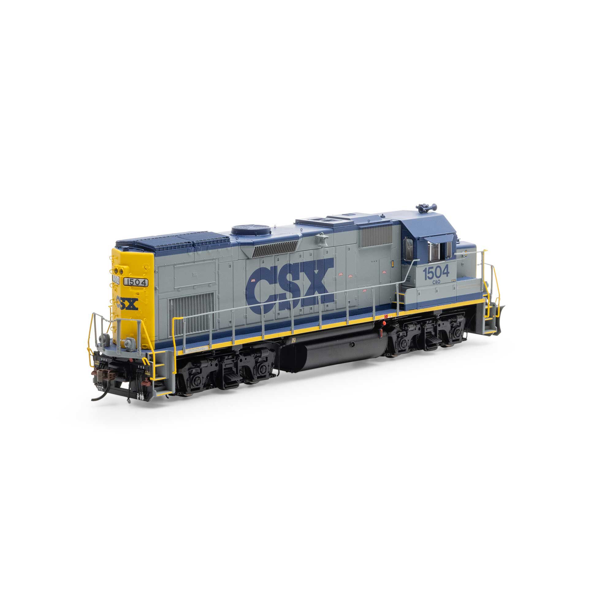 HO GP15T Locomotive with DCC & Sound, CSX #1504 Model Train