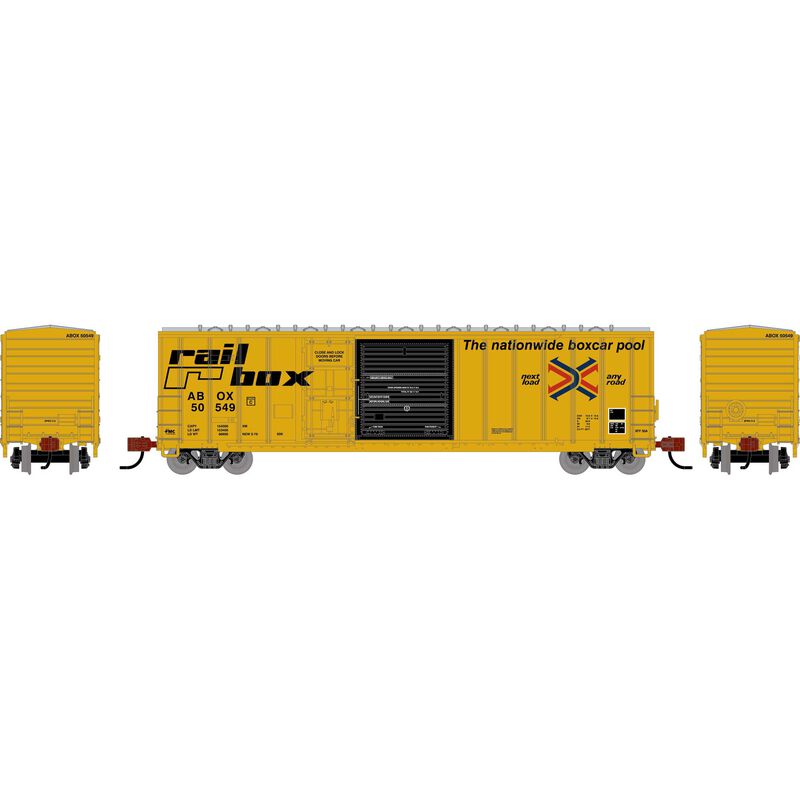 N 50' FMC 5277 Combo Door Box Car, ABOX 'Early' #50549