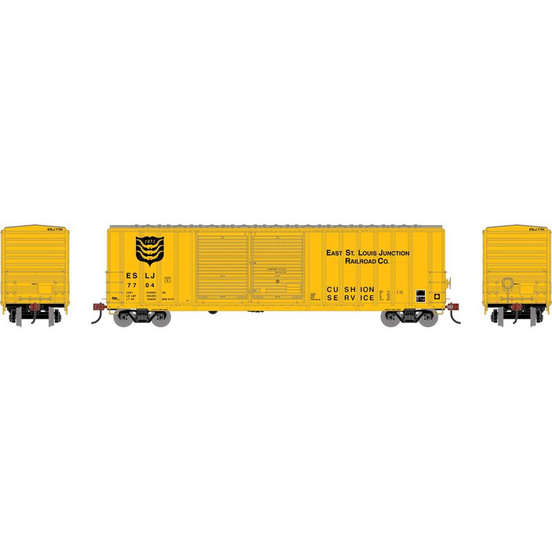 HO 50' FMC 5347 DD Offset Box Car, ESLJ #7704