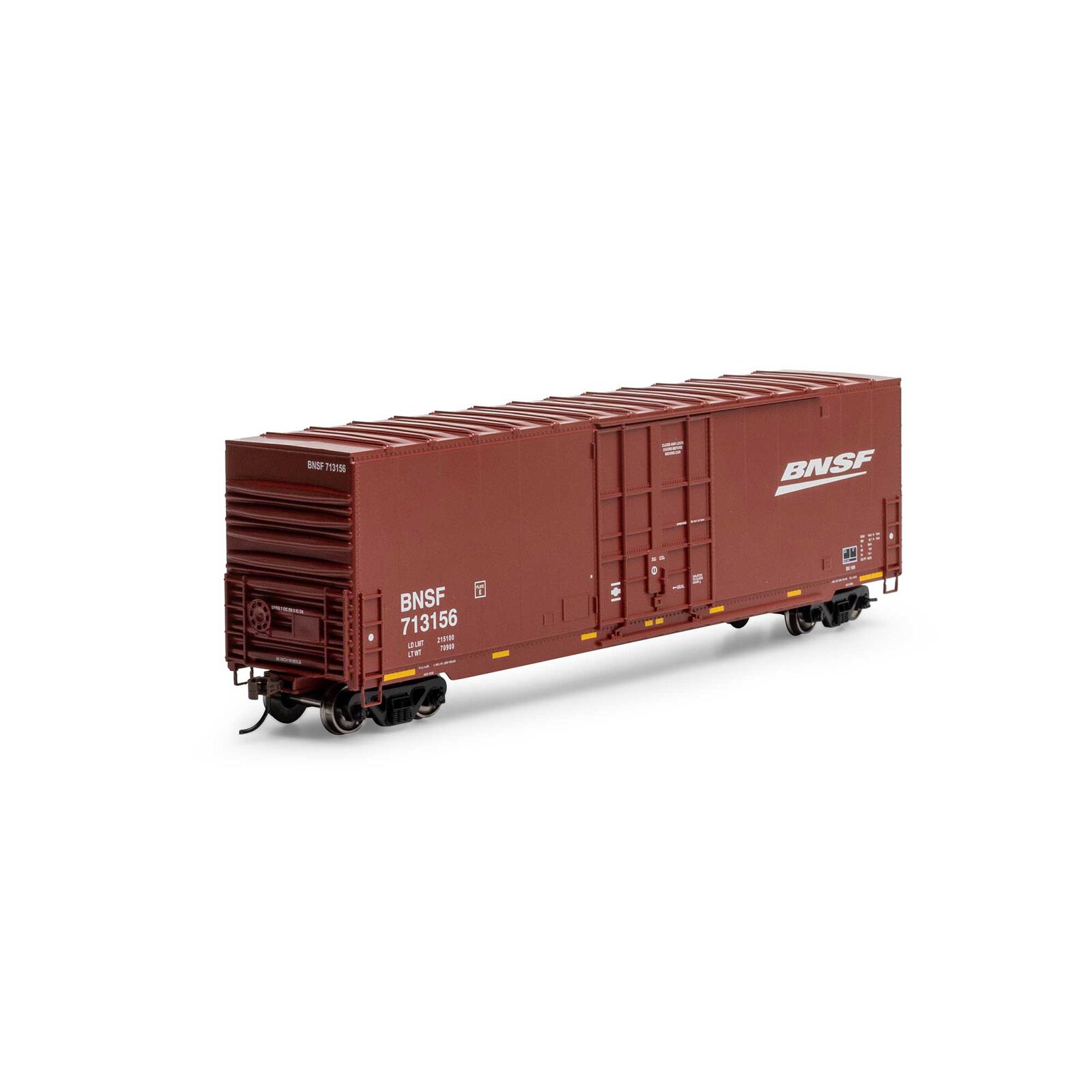 HO 50' High-Cube Smooth Side Box Car, BNSF #713156