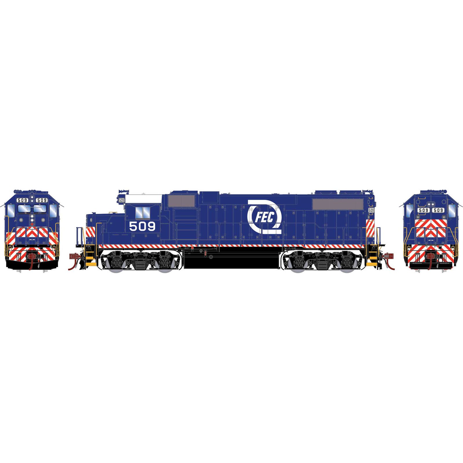 HO GP38-2, FEC #509