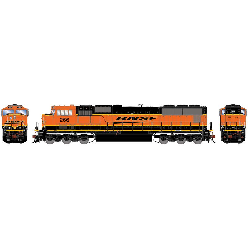 Athearn Genesis HO GEN SD75M Locomotive, BNSF #266