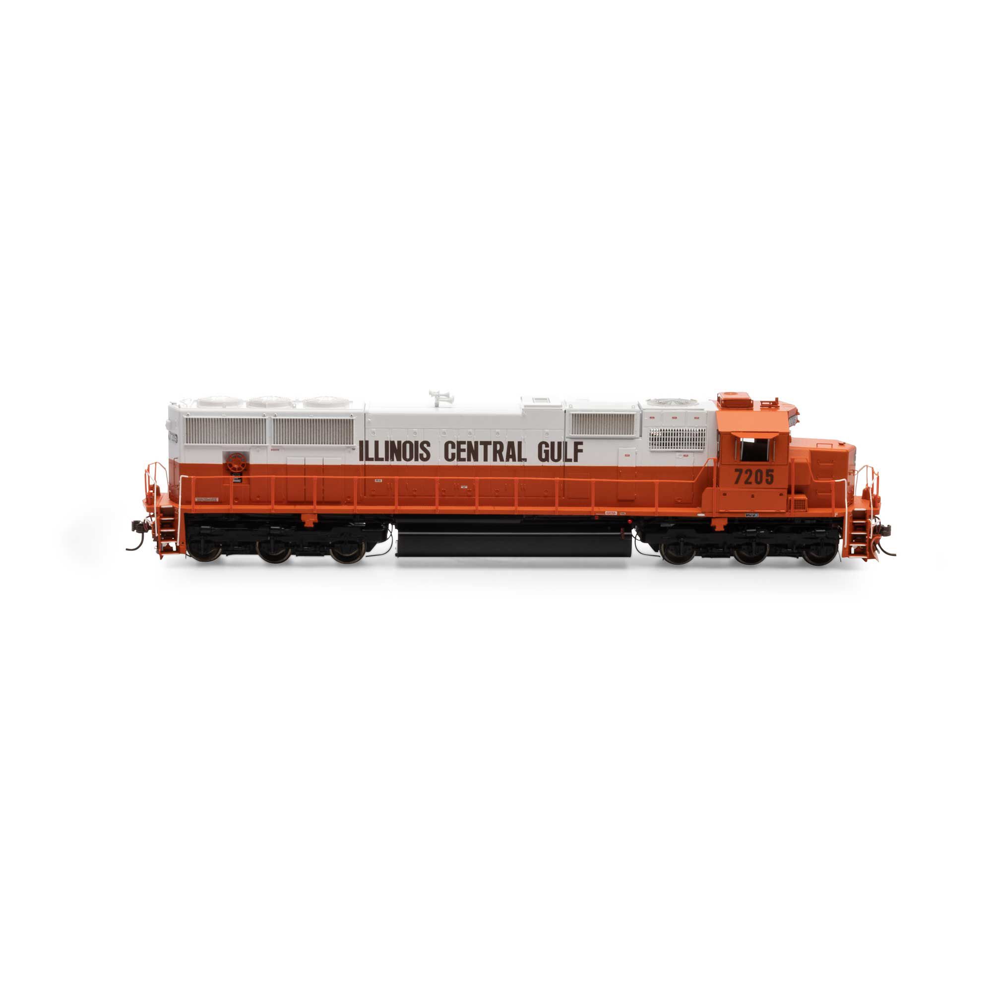 Athearn HO SD70 with DCC & Sound, Illinois Central Gulf #7205