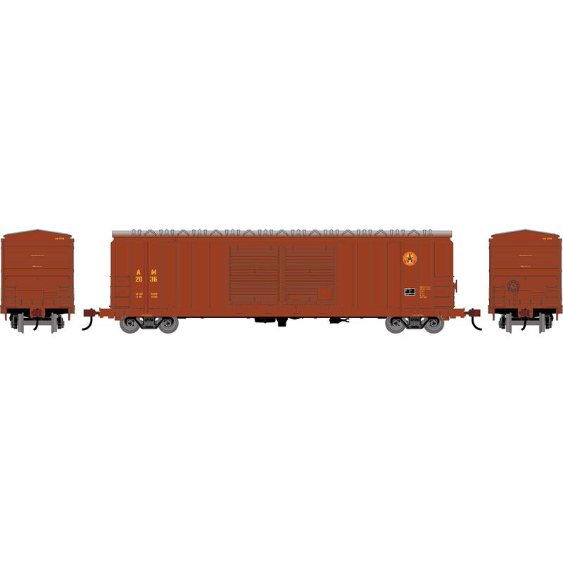 HO 50' FMC 5283 Double Door Box Car, AM #2036