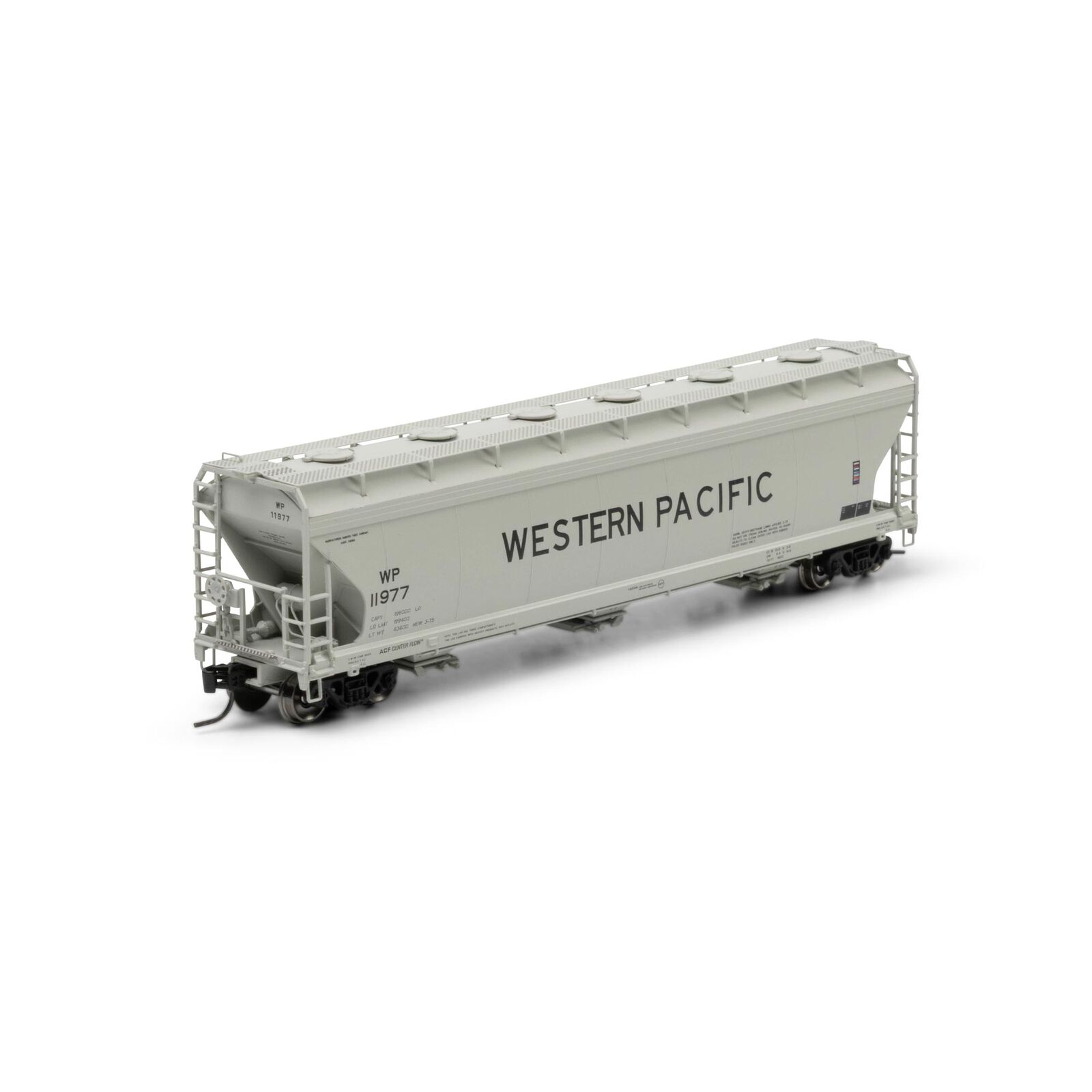 Athearn Genesis N ACF4600 Covered Hoppers, WP #11977
