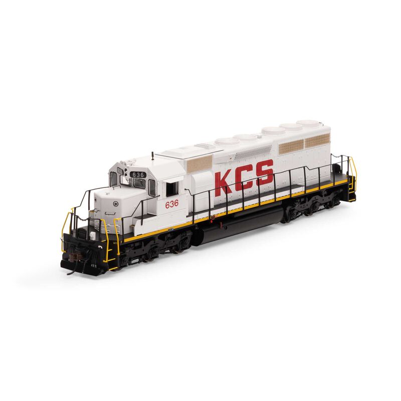 HO SD40 Locomotive with DCC & Sound, Kansas City Southern #636