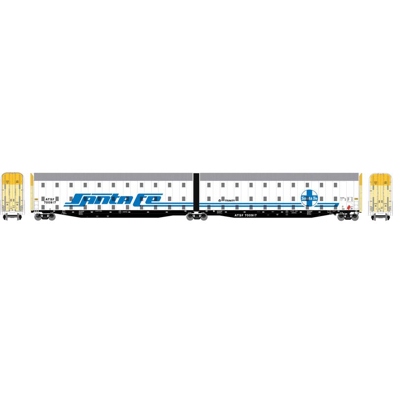 Athearn HO ATH Auto-Max Carrier, Legendary Liveries  ATSF #700917