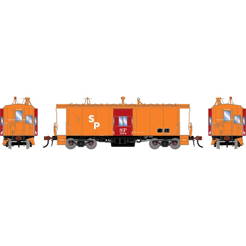 Athearn Genesis HO GEN ICC Bay Window Caboose w/Lights, Legendary Liveries Late Daylight SP #1944