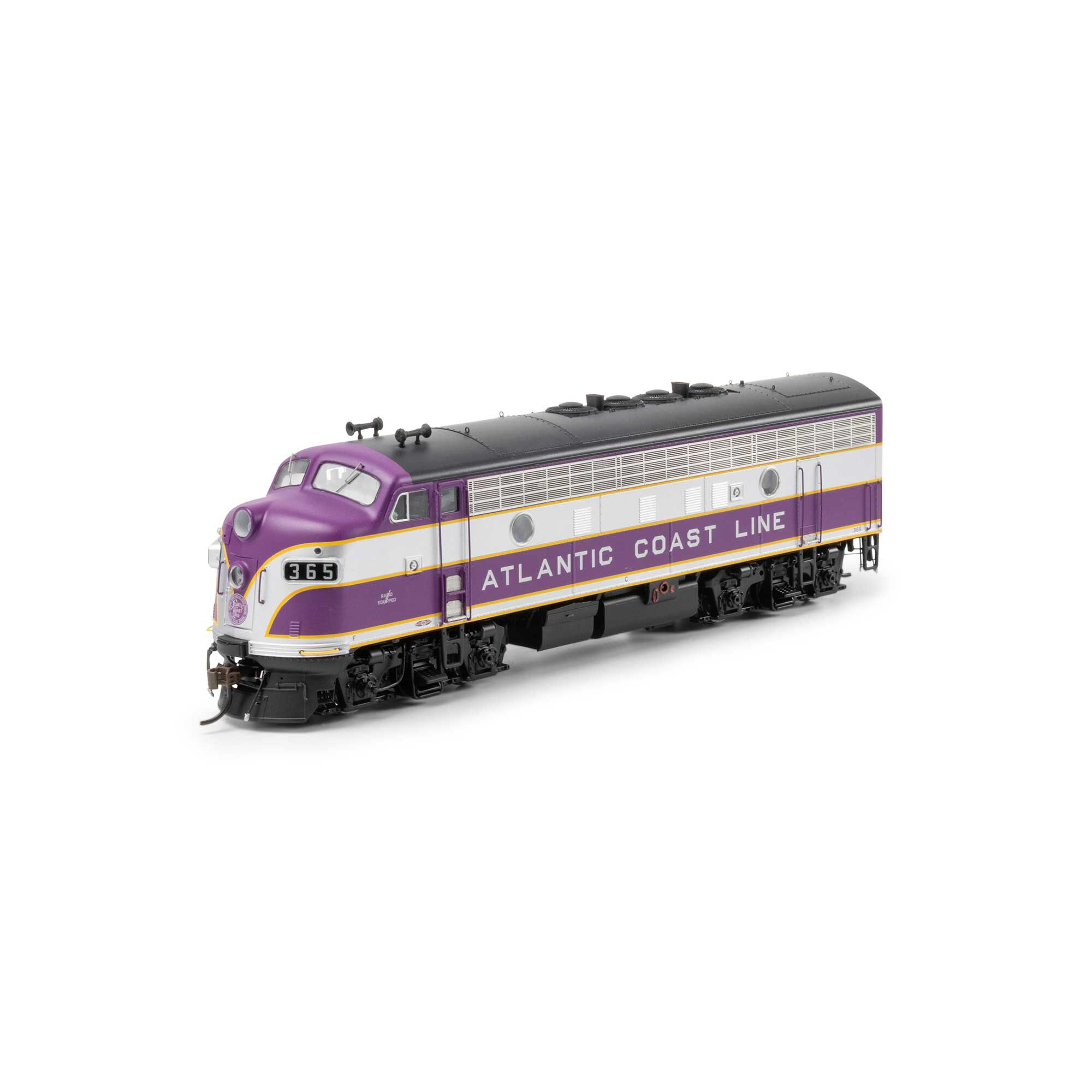 HO F7A Locomotive, ACL #365 Model Train | Athearn | Athearn