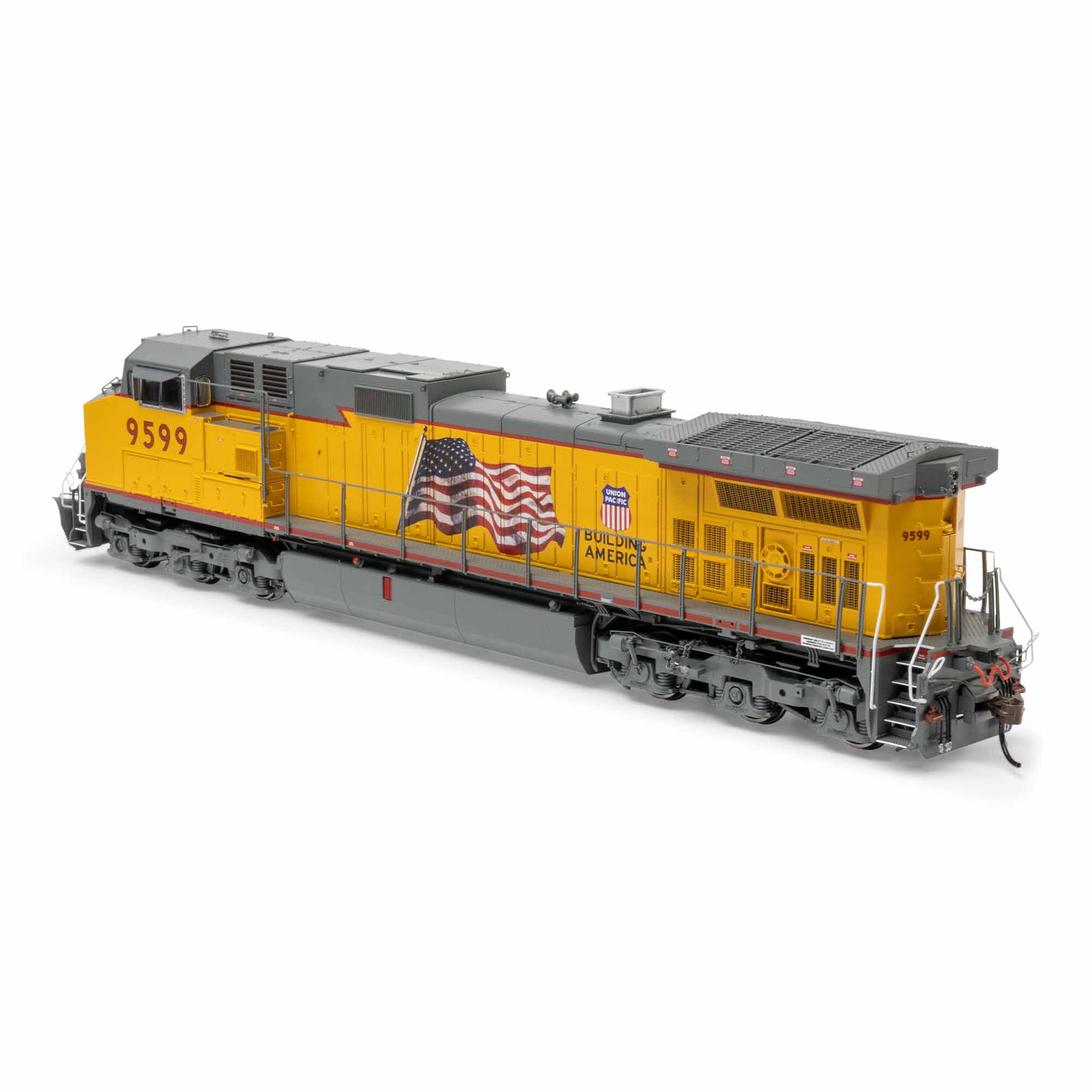 Athearn Genesis HO GE Dash 9-44CW Locomotive, UP #9599 Model Train