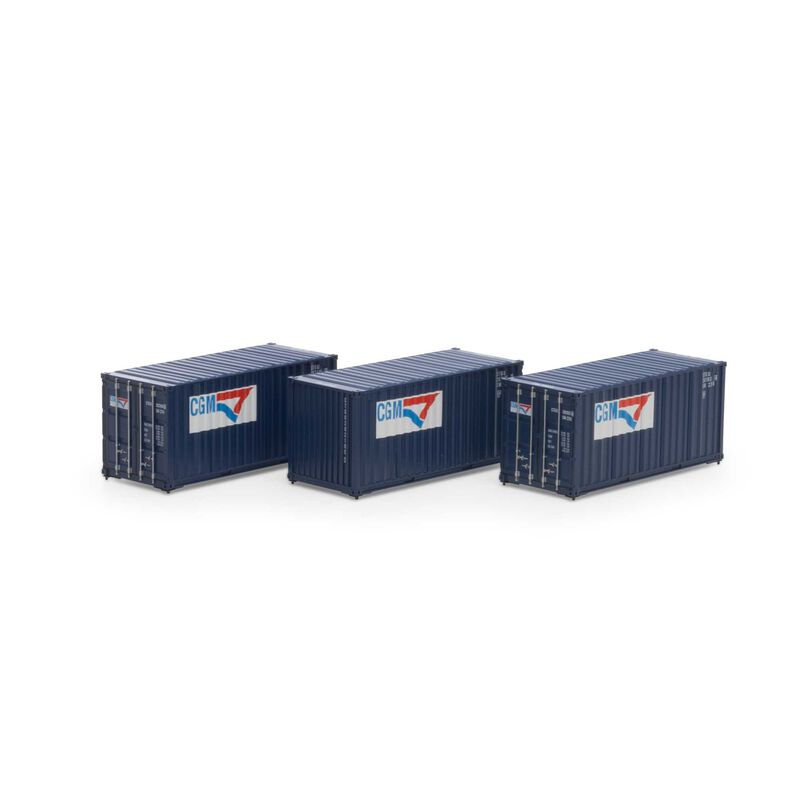 HO RTR 20' Corrugated Container, CGTU #2 (3)