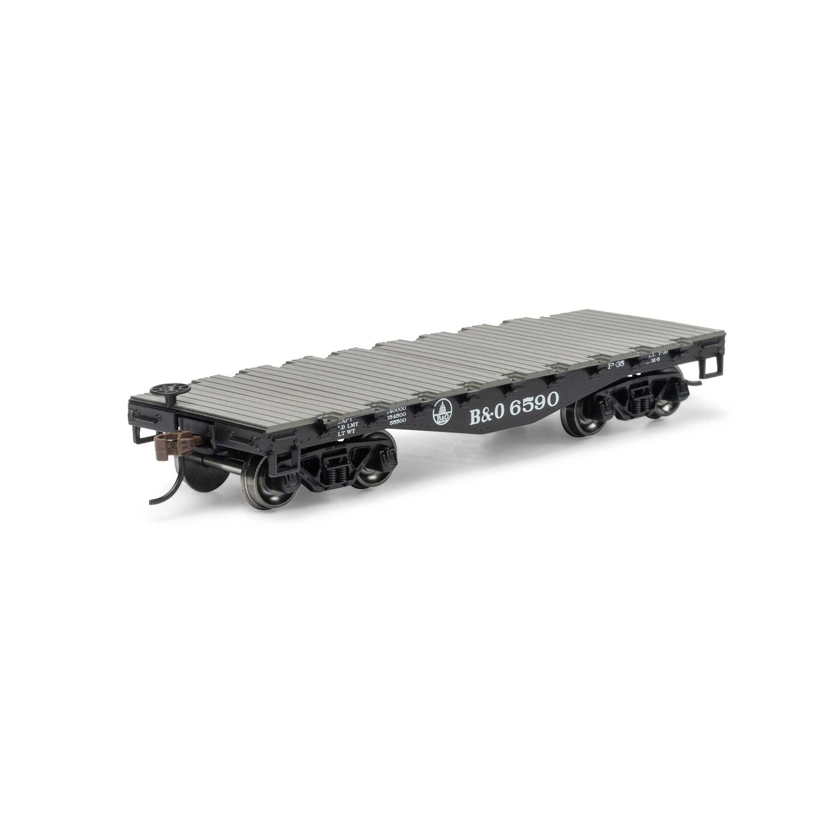 HO 30' Old Time Flat Car, BO #6590
