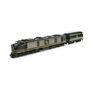 HO Gas Turbine Locomotive & Tender with DCC & Sound, GE #102