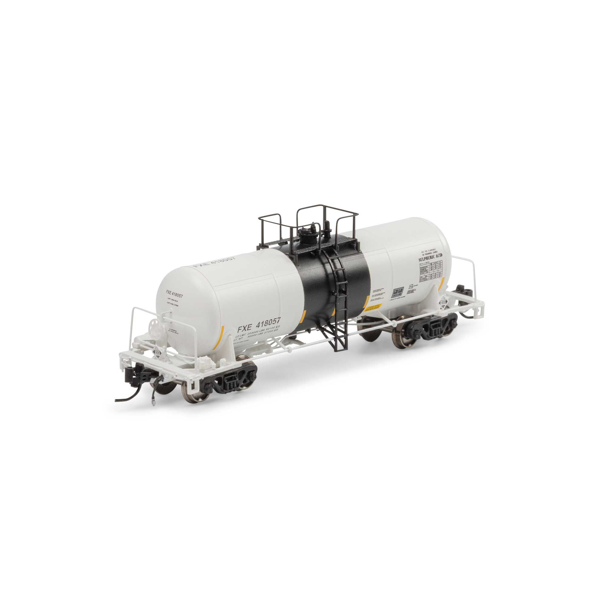 N 13K Gallon Acid Tank Car, FXE #418057 Model Train | Athearn
