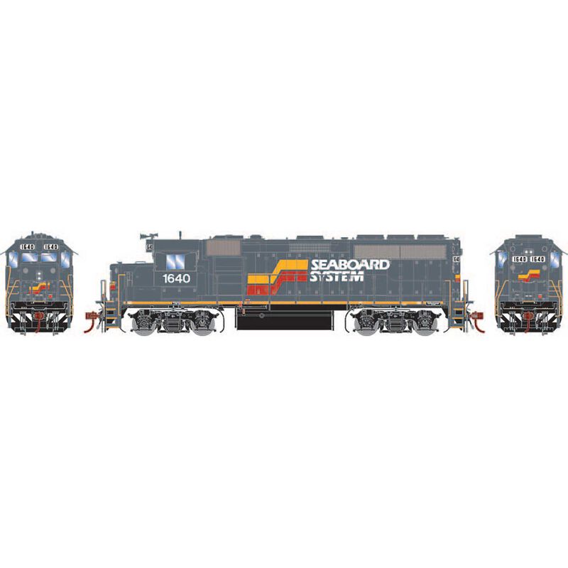 Athearn HO GP40-2, SBD/Ex-SCL #1640
