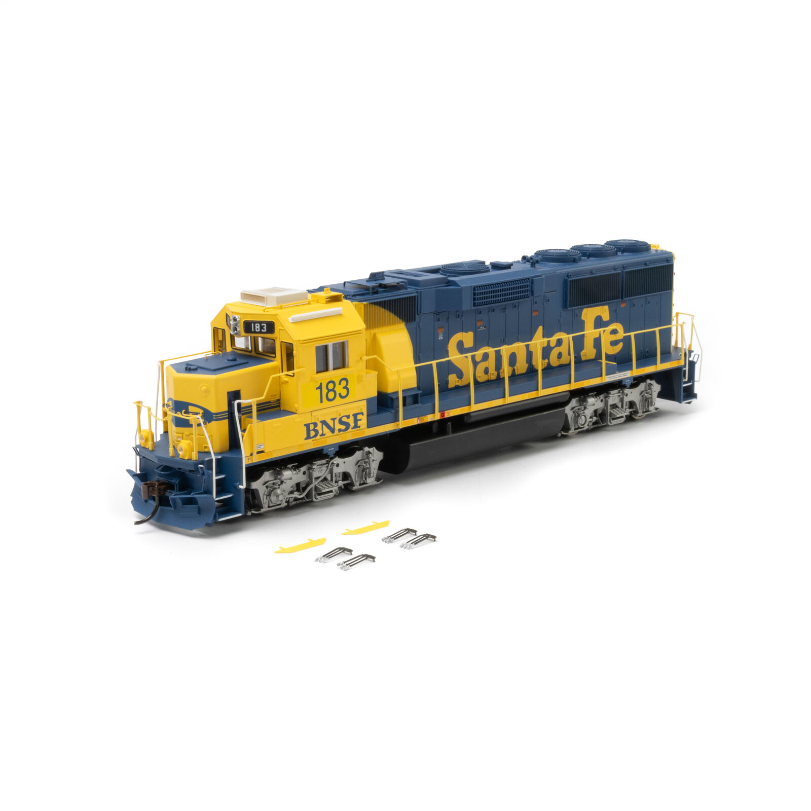 HO EMD GP60 Locomotive, Sound-Ready, Primed For Grime, BNSF #183